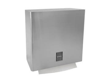 Handdoekdispenser Wandaansluiting - RVS Gesatineerd - 303..., Verzenden