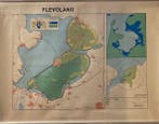 Klassikale kaart Flevoland, Boeken, Verzenden, Nieuw