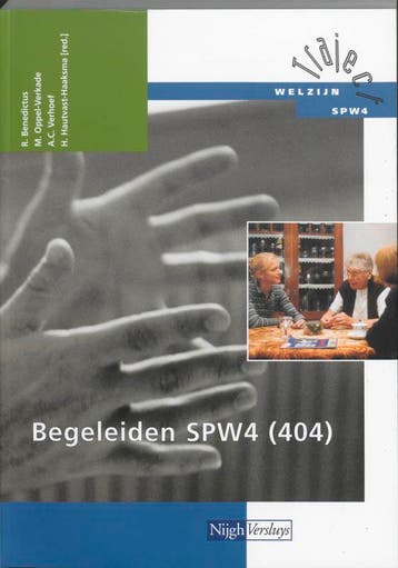 Begeleiden SPW4 / 404 / Theorieboek / Traject Welzijn, Verzenden, Gelezen, M. Oppel-Verkade