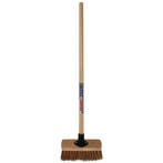 Talen Tools Mini Bezem - Cocos Haren - Inclusief 75 cm Steel, Tuin en Terras, Ophalen of Verzenden, Nieuw, Bezem