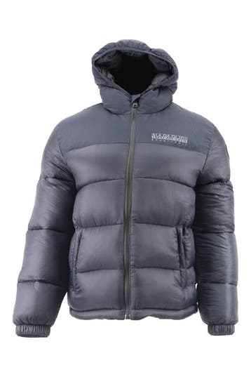 Napapijri Jas Jongens in maat 152 Blauw, Verzenden, Zo goed als nieuw, Napapijri, Jongen of Meisje