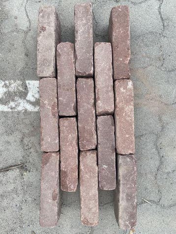 Oud gebakken waalformaten Lichtenvoorde (op pallets), Tuin en Terras, Ophalen of Verzenden, Nieuw, Keramiek, Klinkers