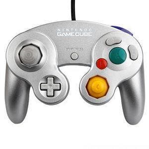 Controller GameCube Origineel Nintendo - Zilver GameCube, Ophalen of Verzenden, Zo goed als nieuw, Gamecube