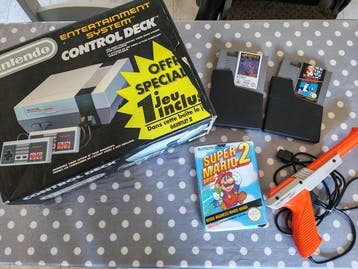 Nintendo - Nes - Videogameconsole + games - In originele, Nieuw
