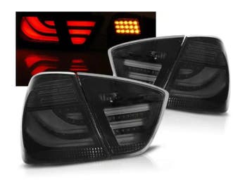 LED bar achterlichten Smoke Black geschikt voor BMW E90, Verzenden, Nieuw, BMW