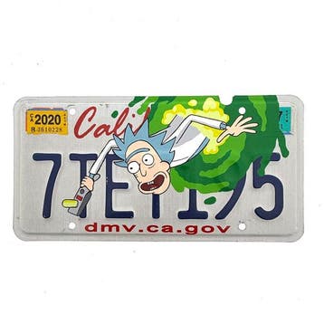 PAAPI (1986) - Rick Sanchez x California License Plate