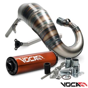 Uitlaat Voca Rookie Cross Beta Euro5 rode demper, Verzenden, Nieuw, Voca Racing