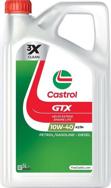 Motorolie Castrol GTX Ultraclean 10W40 A3/B4 5L, Verzenden, Nieuw