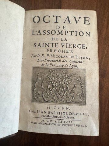 Nicolas de Dijon. - Octave de l’Assomption de la Sainte