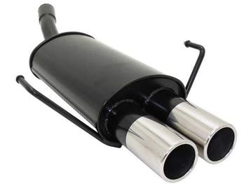 Novus sportuitlaat Opel Astra H 2x76mm M-Design einddemper, Verzenden, Nieuw