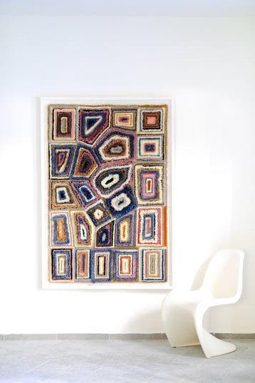 Taftique Jules Vissers Deconstructie - Wandtapijt - 150 cm -