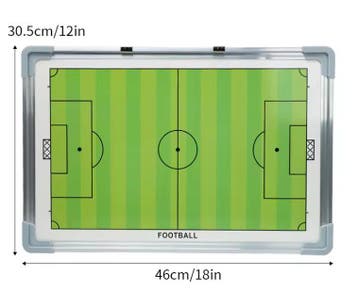 Magnetisch Voetbal Tactiekbord Dubbelzijdig met Pen, Verzenden, Nieuw