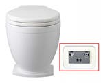 Jabsco Lite Flush Elektrisch Toilet 12V met 2-Knops Bedienin, Watersport en Boten, Bootonderdelen, Ophalen of Verzenden, Nieuw