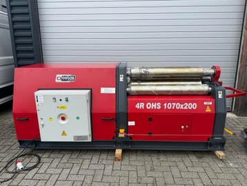 OSTAS 4 rollen hydraulische plaatwals platenwals rollenwals, Zakelijke goederen