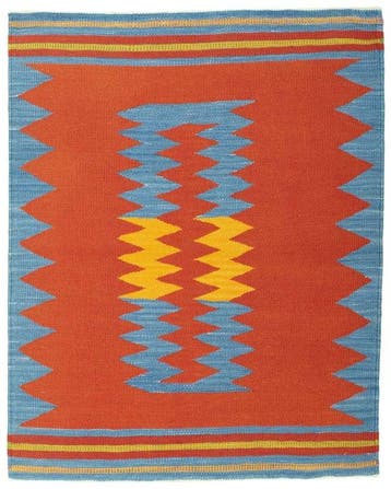 Handgeweven Designer Kelim - Nieuw - Kelim - 115 cm - 92 cm, Nieuw