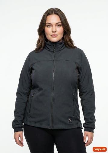 Haglöfs Fleecejassen Dames maat XXL Zwart Vintage, Ophalen of Verzenden, Nieuw