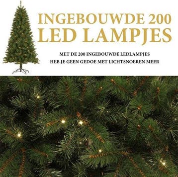 2dekans | Giftsome Kunstkerstboom met Verlichting -, Ophalen of Verzenden, Zo goed als nieuw