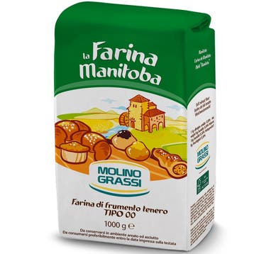 Italiaanse Bloem Farina Tipo 00 Manitoba 1kg, Verzenden, Nieuw
