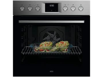 AEG OU5AE20SM - Inbouw Ovenset - 72 liter - Keramische, Witgoed en Apparatuur, Verzenden, Zo goed als nieuw