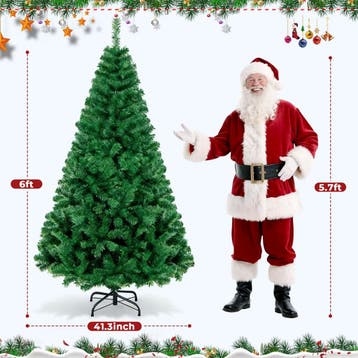Kerstboom - Kunstkerstboom - 180 cm - Met standaard - Vebred, Verzenden, Zo goed als nieuw