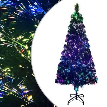 Kerstboom met lichtjes 210cm | Tweedekansje | OP=OP, Ophalen of Verzenden, Zo goed als nieuw