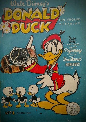 Donald Duck Nº 1 - Donald Duck nr 1-1952 - 1 Comic -, Nieuw