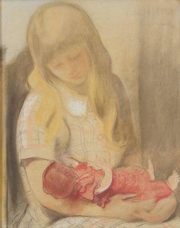 Ko Cossaar (1874-1966) - Maud en Liesje