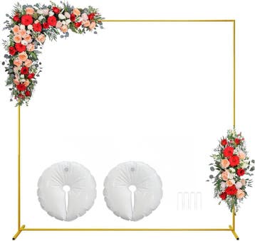 Feestdecoratie tafelboog metaal | 34% Korting, Ophalen of Verzenden, Zo goed als nieuw, Versiering, Geboorte of Huwelijk