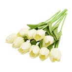 Kunst Boeket - Tulpen Zijden Bloemen Tulp Luxe Boeketten, Verzenden, Nieuw