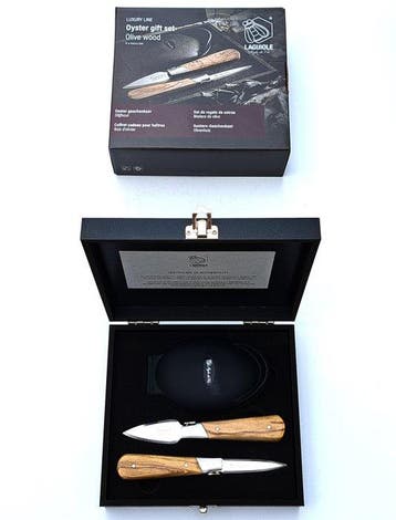 Laguiole - Oyster Gift Set - 2 Oysters knives and an Oyster
