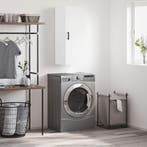 vidaXL Bovenkast 34,5x34x90 cm wit, Minder dan 50 cm, Verzenden, Nieuw, Minder dan 100 cm