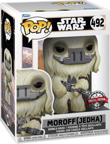 Funko Pop #492 Star Wars: Across The Galaxy – Moroff Jedha, Verzenden, Nieuw