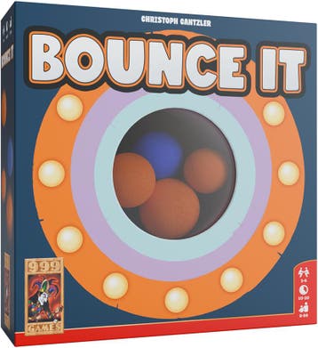 Bounce It - Partyspel | 999 Games - Gezelschapsspellen, Verzenden, Nieuw