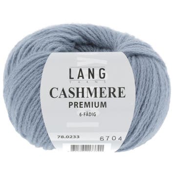LANG Yarns Cashmere Premium - 233 Licht Jeansblauw - Puur, Ophalen of Verzenden, Nieuw