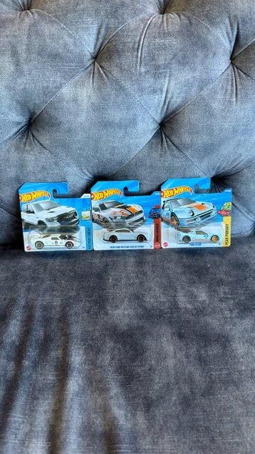 Hot Wheels 1:64 - Modelauto (3) - Lot of 3 ERROR Cards | Ram, Nieuw
