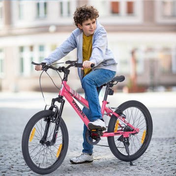 20 Inch Kinder Mountainbike Met 6 Versnellingen En Vering, Verzenden, Nieuw