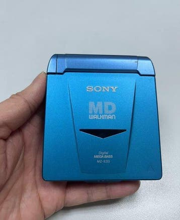 Sony - MZ-E33 Draagbare minidisc speler-recorder, Nieuw
