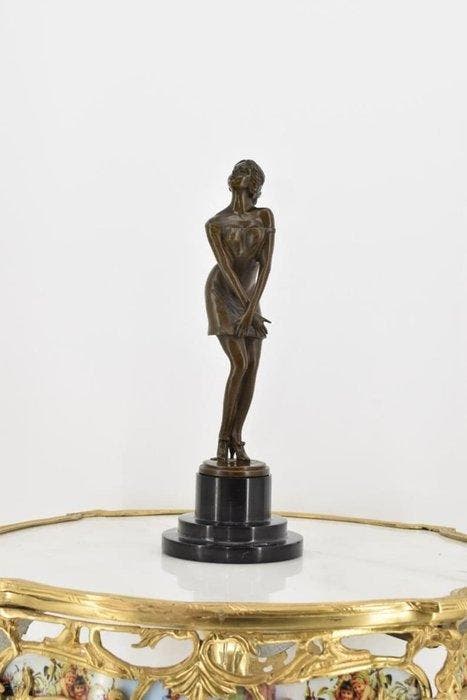 Pierre Collinet - After - Beeld, Joie de vivre - 36.5 cm -, Antiek en Kunst, Curiosa en Brocante