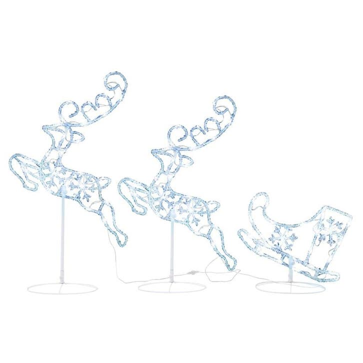 Buiten Kerstverlichting Acryl | Laatste Stuk!, Diversen, Kerst, Zo goed als nieuw, Ophalen of Verzenden