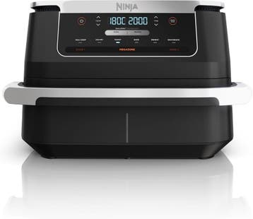 Ninja Airfryer FlexDrawer 6.6L | Retourdeal 54% Korting, Ophalen of Verzenden, Gebruikt, Airfryer XXL, 1500 gram of meer