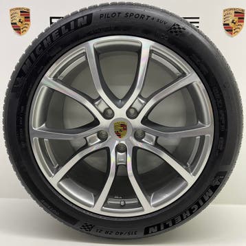 Porsche Cayenne E3 II+I 21inch Exclusive Design met banden, Ophalen, Banden en Velgen, Nieuw, 21 inch