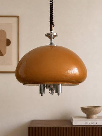 Szarvasi - Plafondlamp - Lamp uit de Space Age / midden