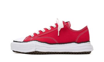 Maison Mihara Yasuhiro Peterson OG Sole Canvas Low Red, Nieuw