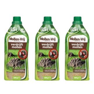 Mollenverjager | BSI | 100 m² | 3 stuks (Ecologisch, Poeder), Verzenden, Nieuw