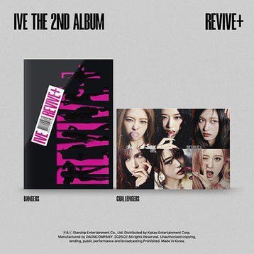 IVE The 2nd Album – REVIVE+ (BANGERS ver./ CHALLENGERS ver.), Verzamelen, Verzenden, Nieuw, Cd of Plaat