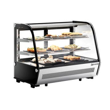 GGM Gastro | Koelvitrine - tafelmodel - 160 liter - 874mm -, Verzenden, Nieuw in verpakking