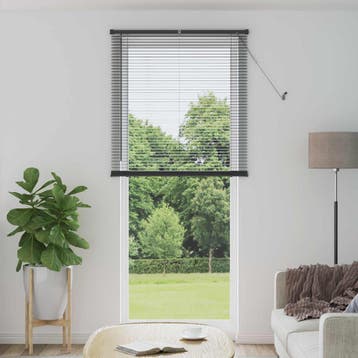 vidaXL Venetiaanse jaloezie Zilvergrijs 213 x 70 cm 25 mm, Verzenden, Nieuw, Zilver