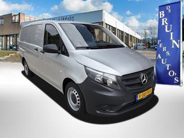 Zakelijke Lease |  Mercedes-Benz Vito 110 CDI Lang Werkplaat, Stof, Gebruikt, Mercedes-Benz, Dealer onderhouden