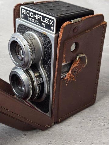 Ricoh Ricohflex Model VII (1954) – Riken Anastigmat 3,5/80mm, Nieuw