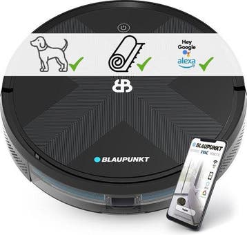 2dekans | Blaupunkt Bluebot XVAC – Robotstofzuiger met, Ophalen of Verzenden, Gebruikt
